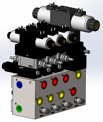 Hydraulic Manifold Block